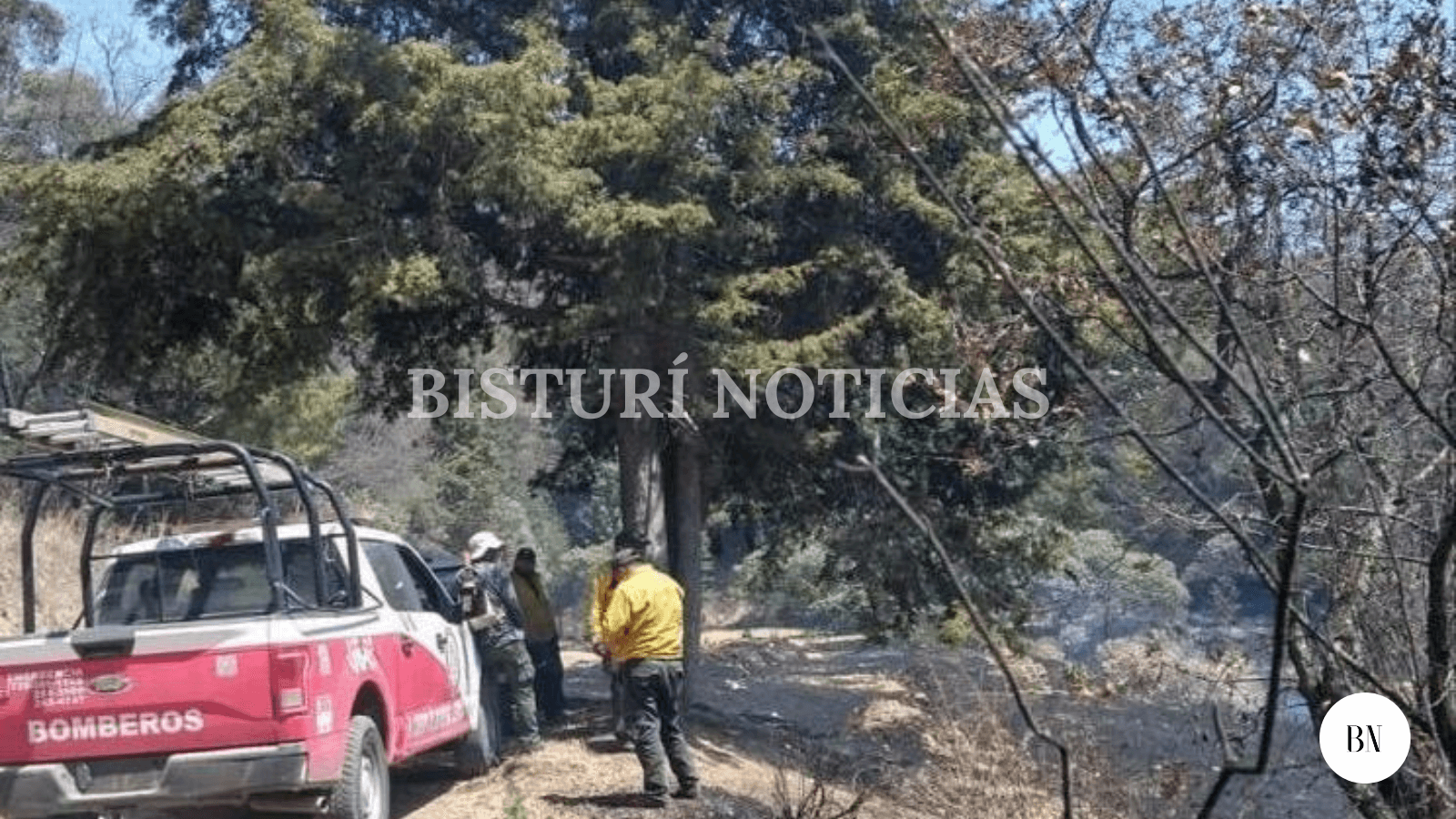 Sofocado el incendio del  cerro "La Verónica", en Lerma